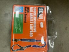 Scan Shock Absorbing Fall Arrest Lanyard