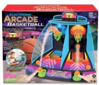 (7M) Lot RRP £295. 10x Items. 3x Electronic Arcade Basketball RRP £25 Each. 2x Electronic Arcade Pi