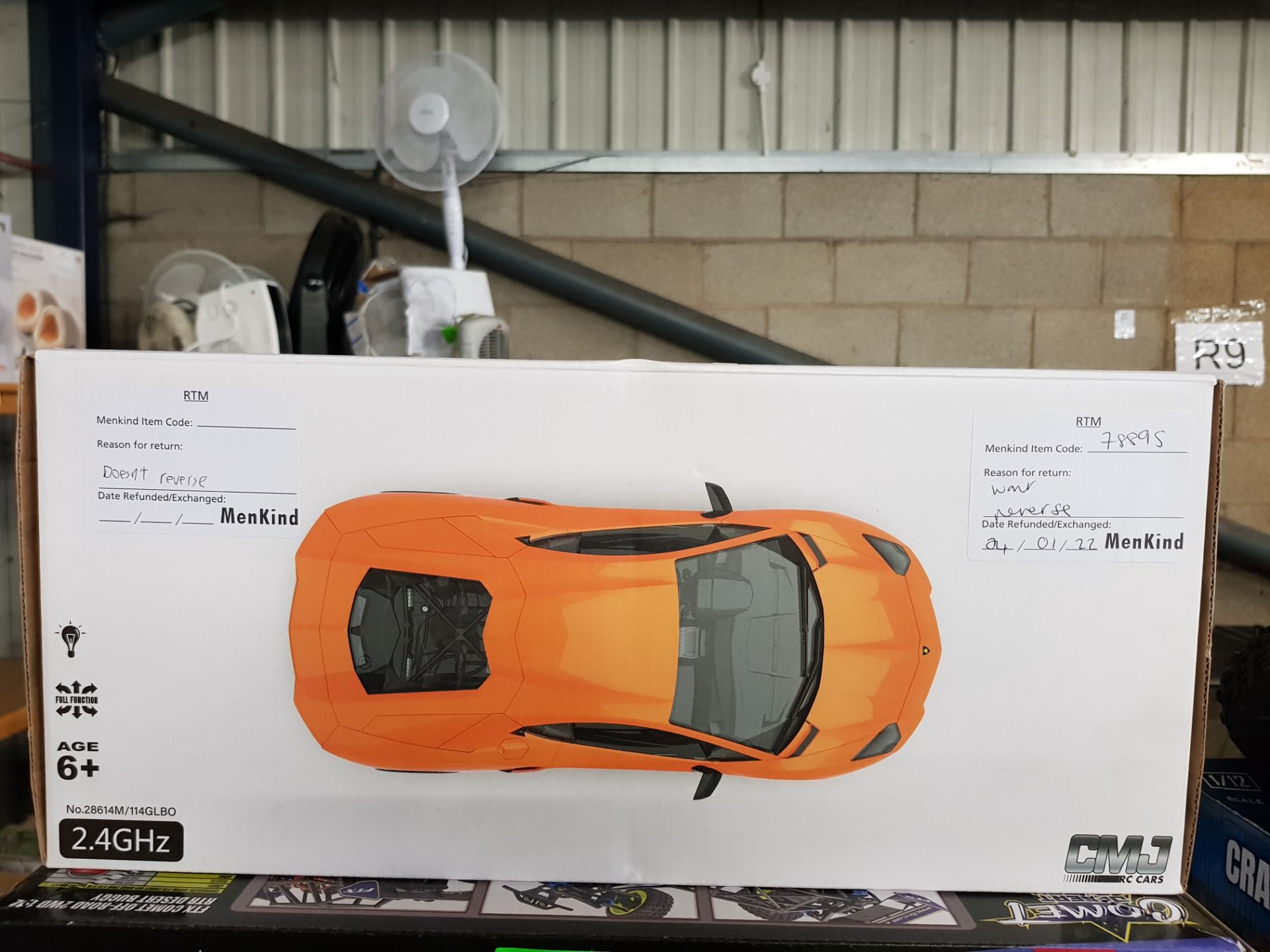 (R8) Lot RRP £144. 3x Items. 1x CMJ Lamborghini Aventador Coupe Orange RRP £35. 1x FTX Comet Desert - Image 10 of 12