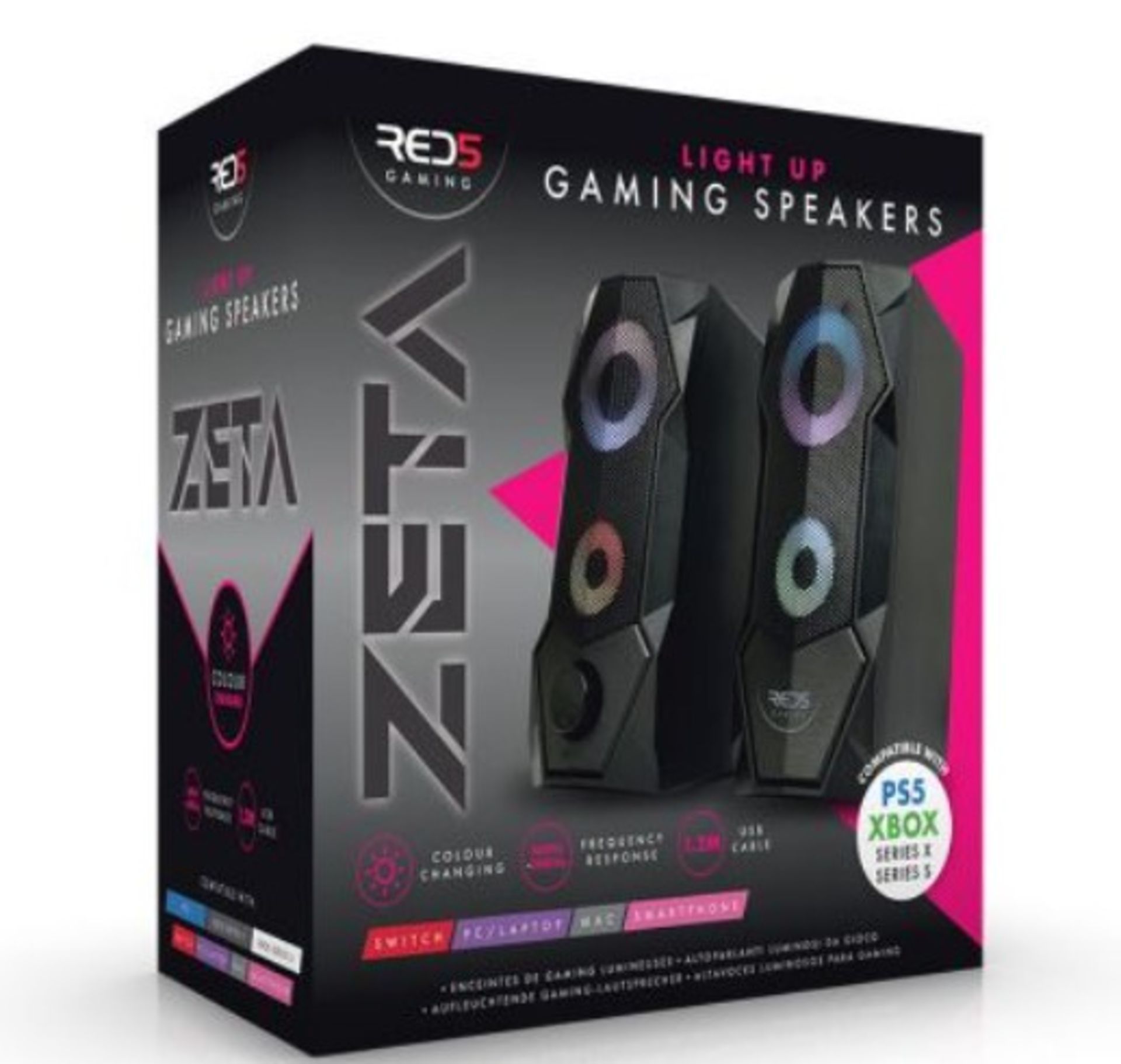 (8B) Lot RRP £176.99. 5x Red 5 Items. 2x Zodiac Gaming Bundle RRP £45 Each. 1x Nova Gaming Microph - Image 8 of 13