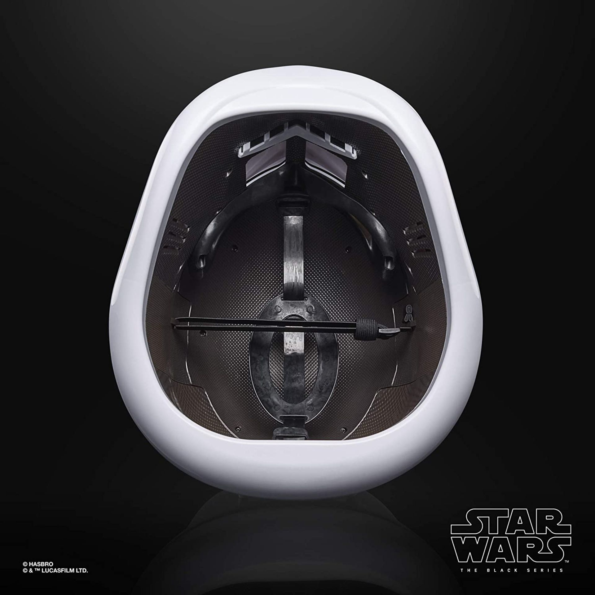 (R8) RRP £107.99. Star Wars The Black Series First Order Stormtrooper Premium Electronic Helmet. (U - Image 3 of 7