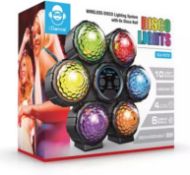 (7F) Lot RRP £150. 6x iDance Disco Lights RRP £25 Each. (Units Have Return To Manufacturer Sticker