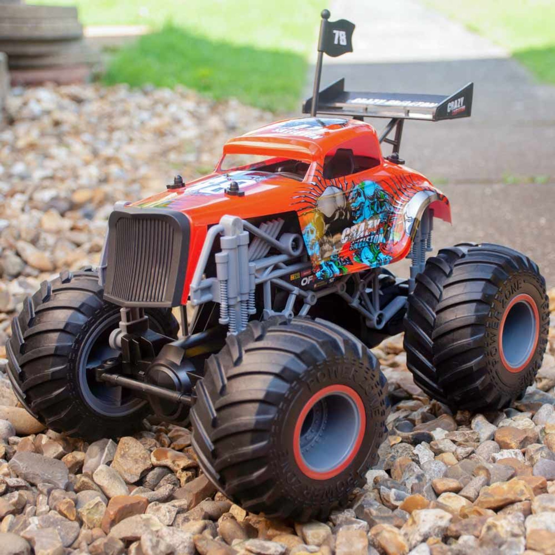 (R8) Lot RRP £79. 2x Red 5 Remote Control Monster Truck Red RRP £39.50 Each. (Units Have Return To - Image 3 of 6