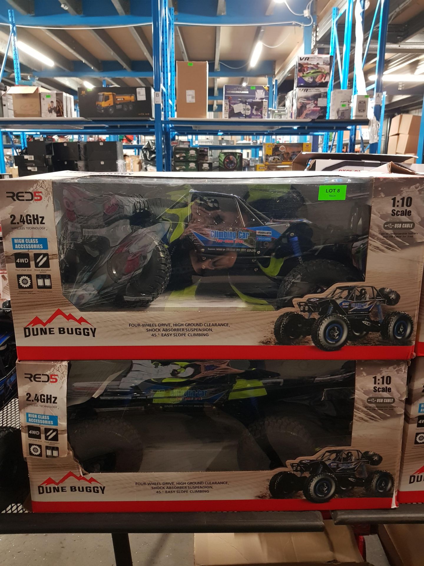 (R8) Lot RRP £138. 2x Red 5 Dune Buggy Blue RRP £69 Each. (Units Have Return To Manufacturer Stick - Image 5 of 6