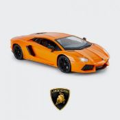 (R8) Lot RRP £144. 3x Items. 1x CMJ Lamborghini Aventador Coupe Orange RRP £35. 1x FTX Comet Desert