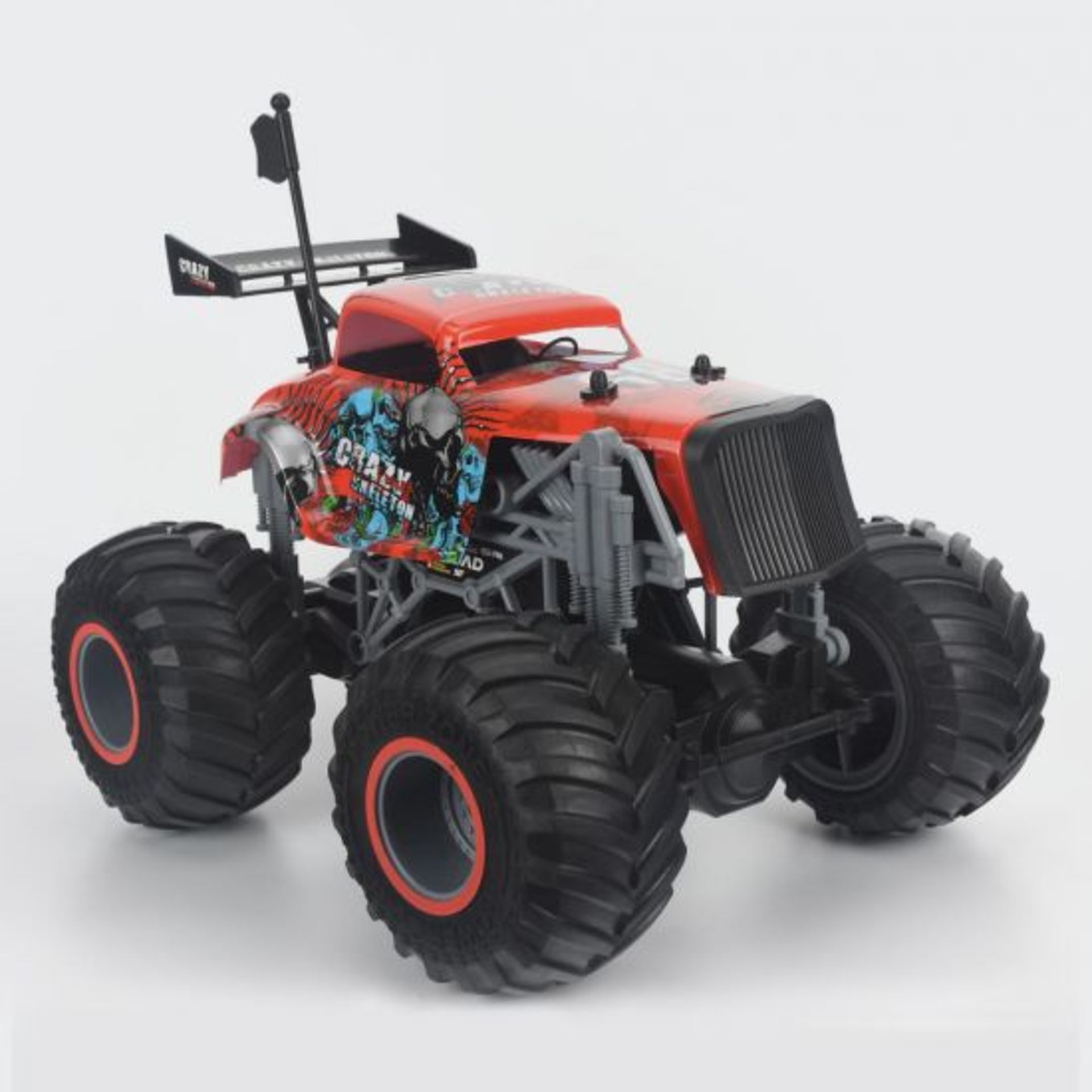 (R8) Lot RRP £79. 2x Red 5 Remote Control Monster Truck Red RRP £39.50 Each. (Units Have Return To - Image 2 of 6