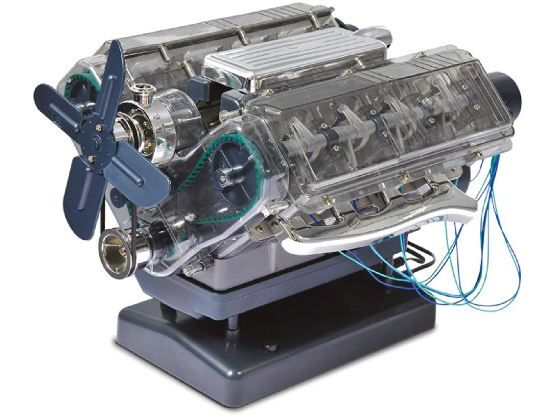 (9G) Lot RRP £130. 5x Items. 1x Machine Works V8 Engine AR RRP £40. 1x STEM 12 in 1 Solar Hydrauli - Image 2 of 7