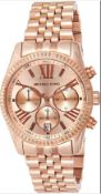Michael Kors MK5569 Ladies Rose Gold Lexington Quartz Watch