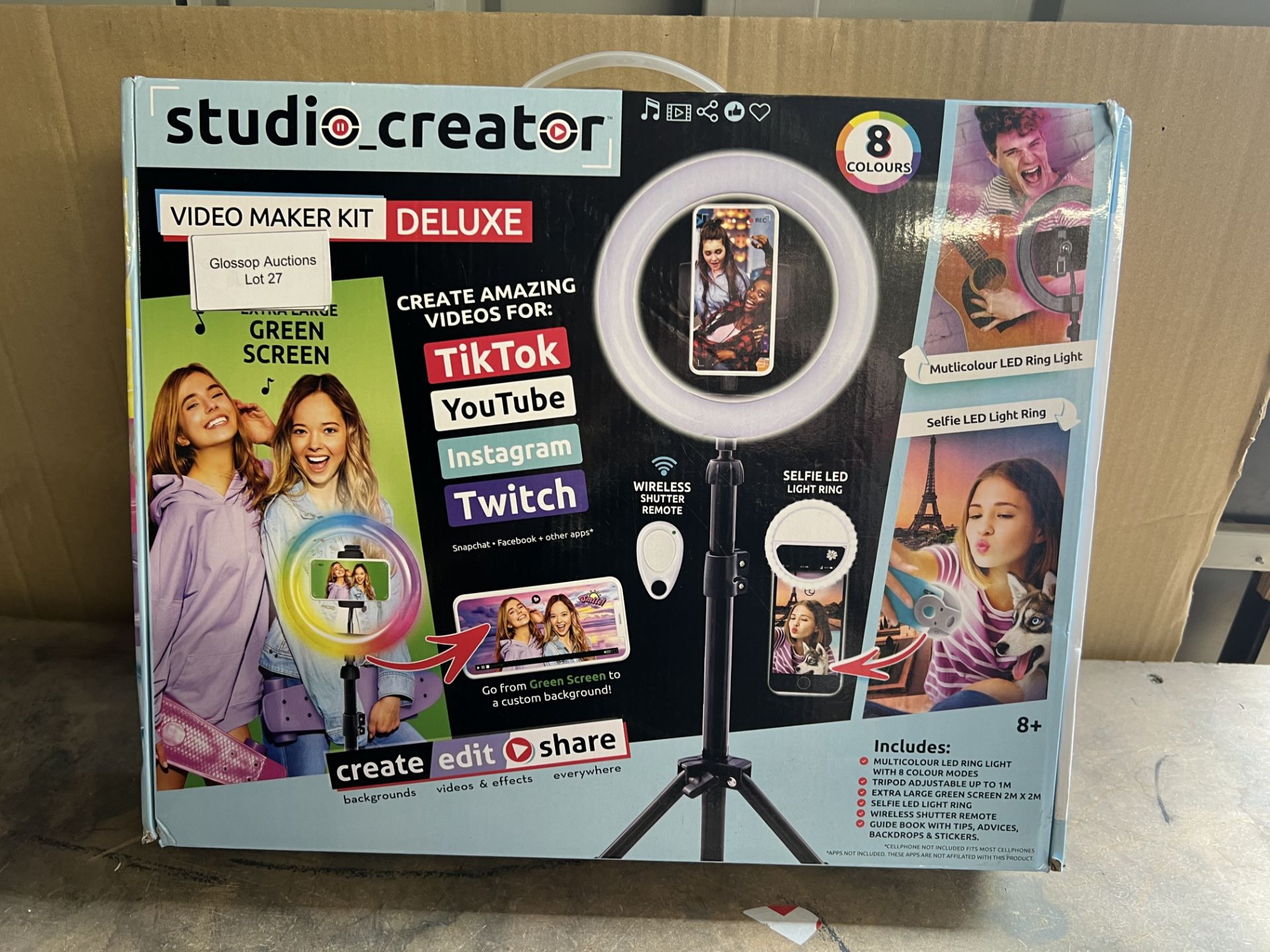 Studio Creator Deluxe Video Maker Kit. RRP £40.00 - GRADE U