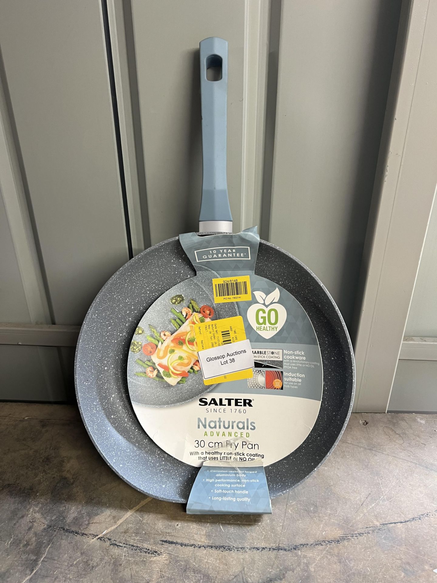 Salter Naturals Advanced 30cm Non Stick Aluminium Frying Pan. RRP £26.00 - GRADE U