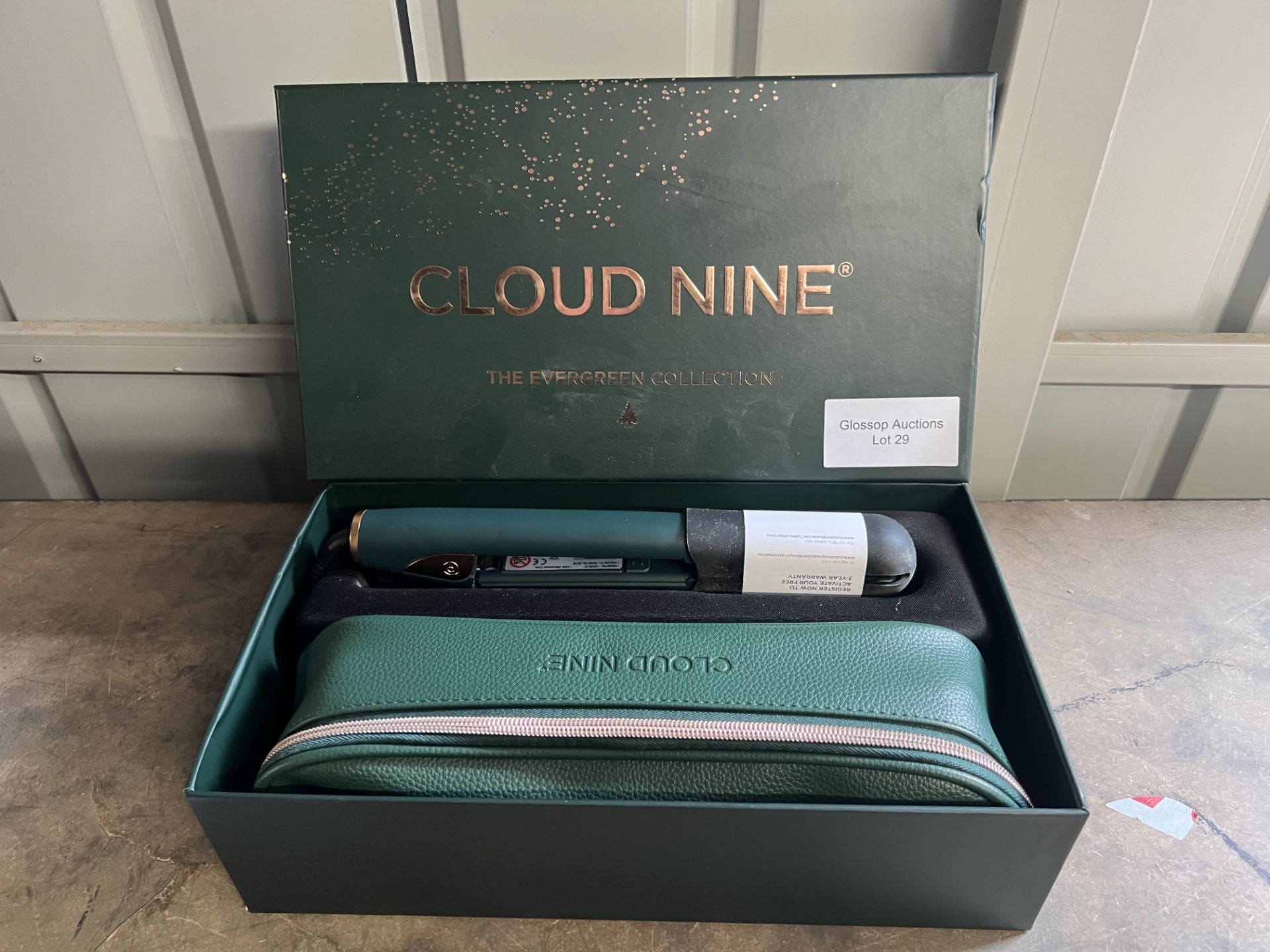 CLOUD NINE The Original Iron Hair Straightener Gift Set. RRP £170 - GRADE U