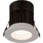LED Recessed Spotlight, Aluminium, Round, 800 Lumens RRP £25.00