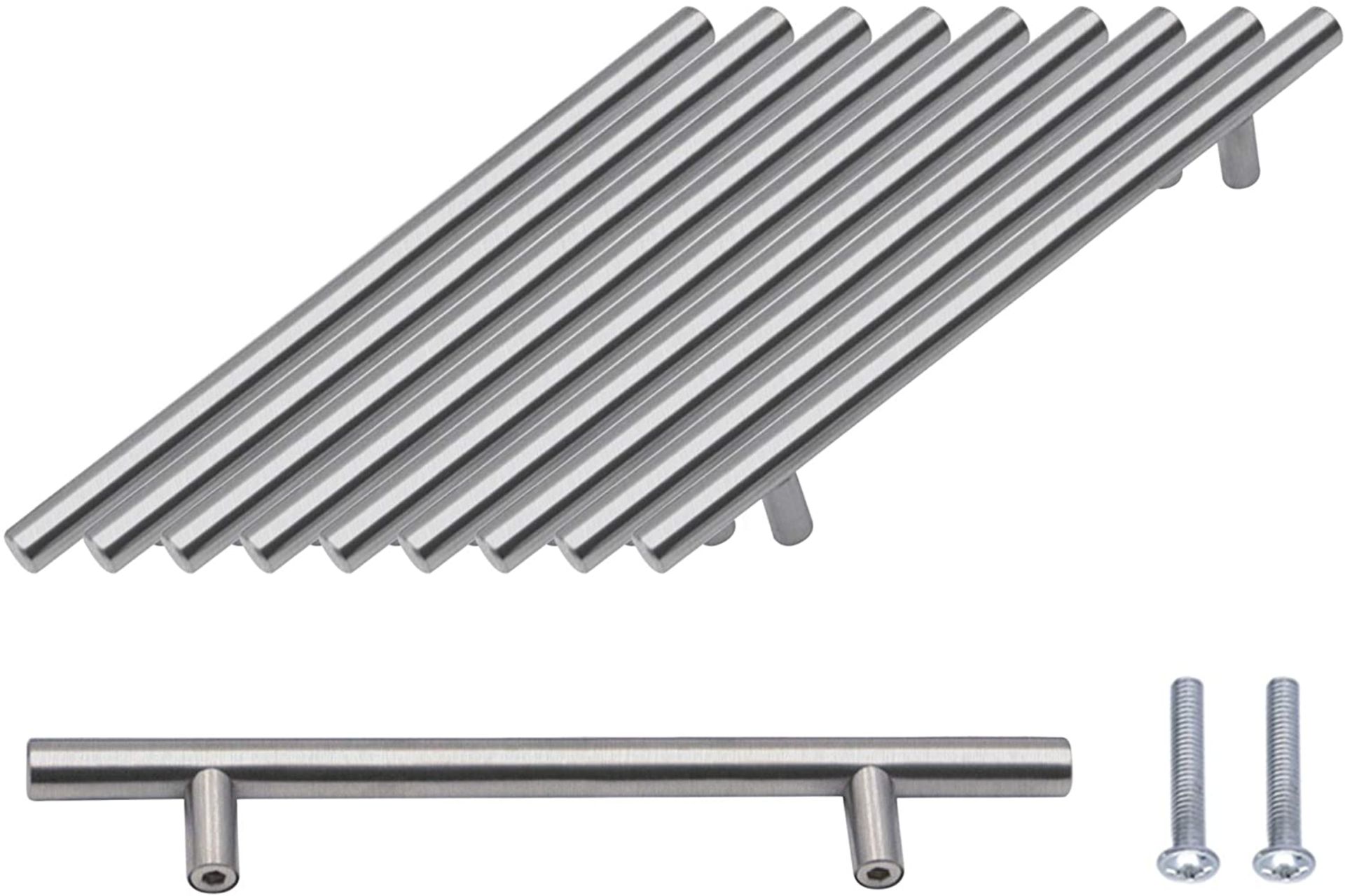 Pack Of 10 Kitchen T-Bar Handles - Image 2 of 2