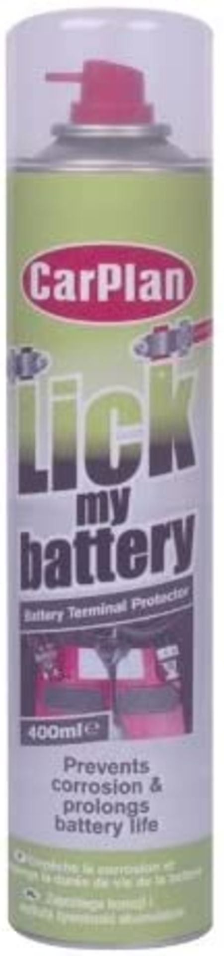 6 x CarPlan Lick My Battery 400ml - Amazon £12.97 ea. - Image 2 of 2