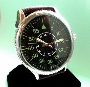 Gents Luftwaffe Aviator 1940s World War II Watch in Presentation Box