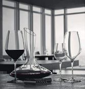 Bormioli Rocco InAlto TRE Sensi Wine Glass, Large, Set of 6, 18.5 oz, Clear