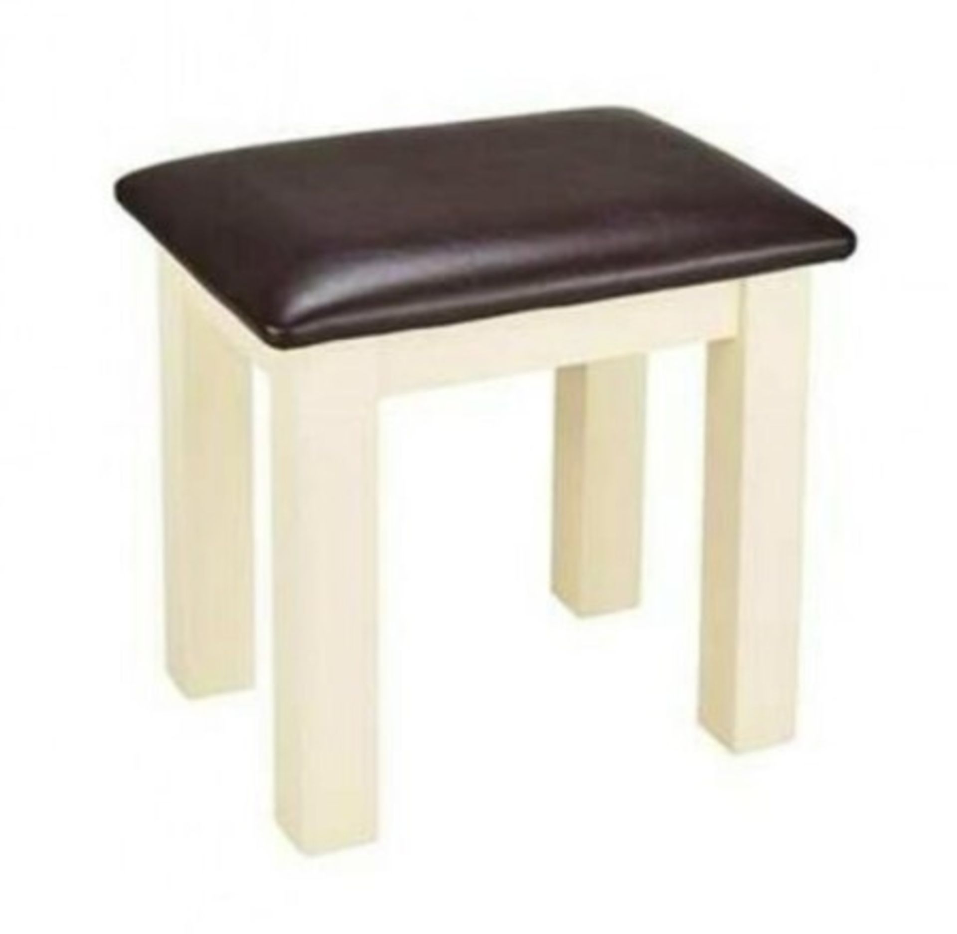 RRP £79. Taunton Dressing Stool Cream / Oak. (SKU: FF784101). The Taunton Dressing Stool Is Part Of