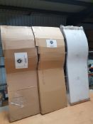2 x 1700 'P' Front Bath Panels. Appear New Unused With Factory Wrap.