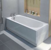 RRP £110. 1800 Front Bath Panel. Appears New Unused In Packaging.