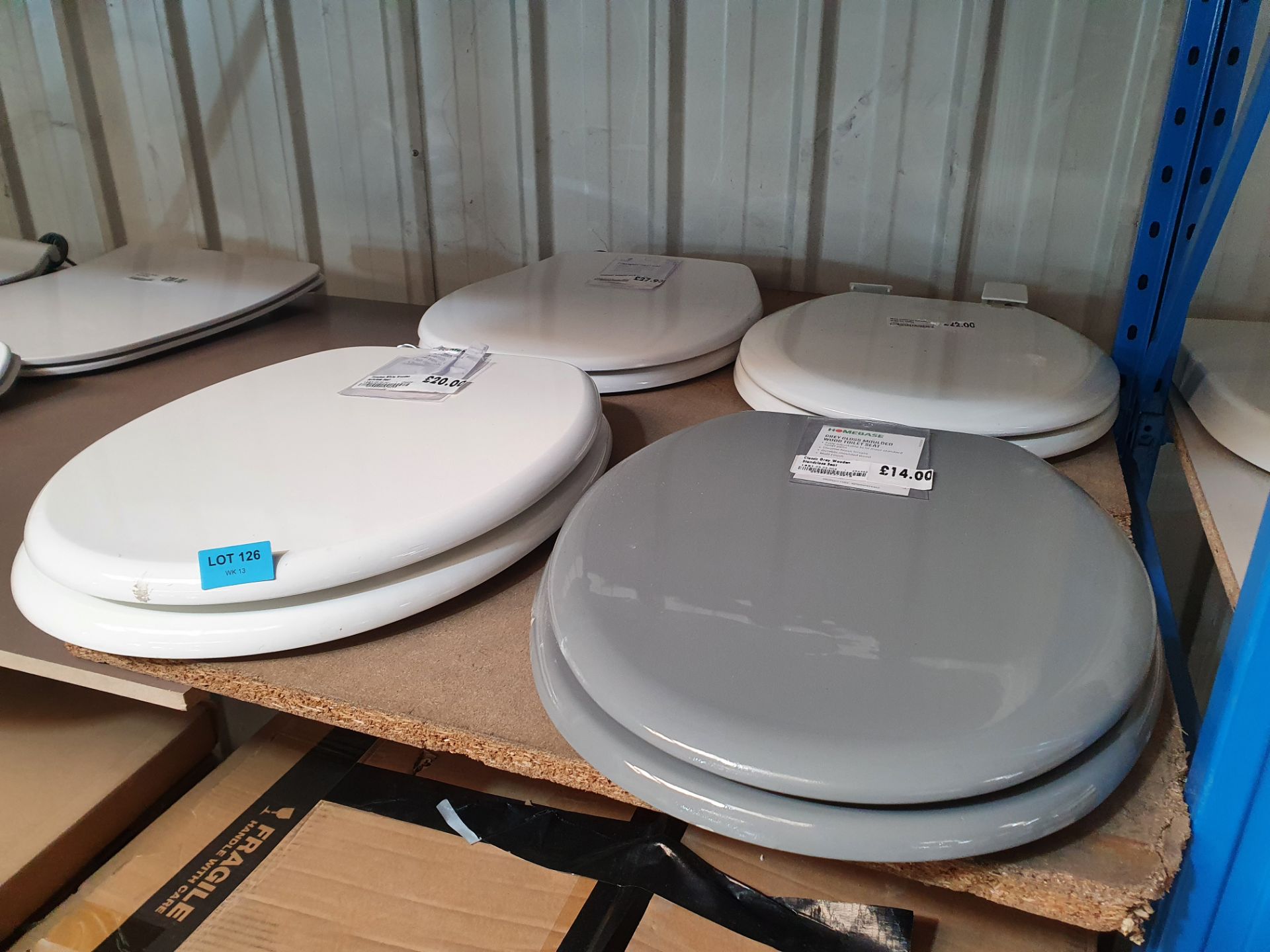 4 x Toilet Seats (Appear Ex-Display)