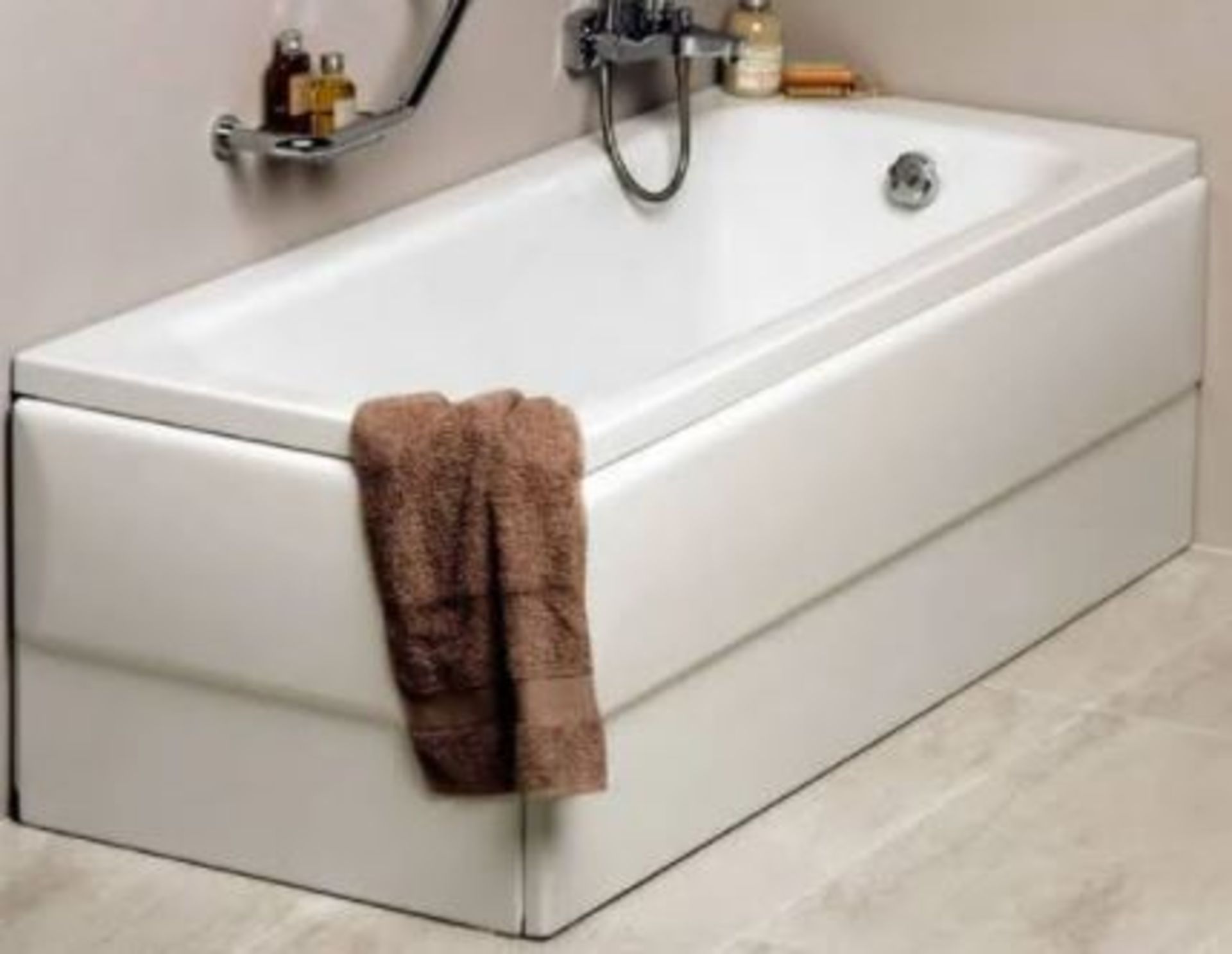 RRP £225. Kensington 1600 x 700mm Single Ended Bath. Bath Only. Appears New Unused.