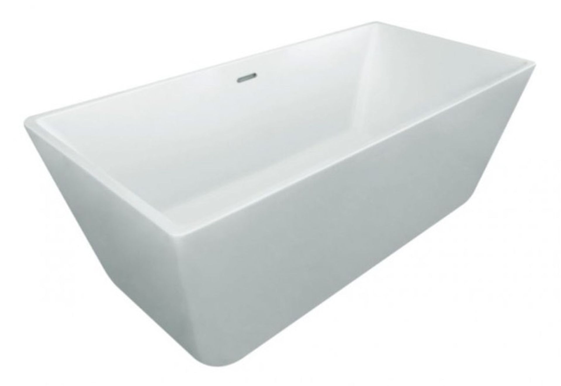 RRP £1,900. Eko N5 Contemporary Freestanding Bath. EX Trade Show Display Bath. Unused In Factory ... - Image 2 of 7