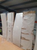 4 x 1700 front Bath Panels. All Appear New With Factory Protective Film Wrap.