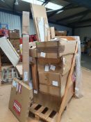 Trader Pallet. Approx 14+ Items With An RRP Of Approx ££2,200. To Include Circular Drilled Mirror.