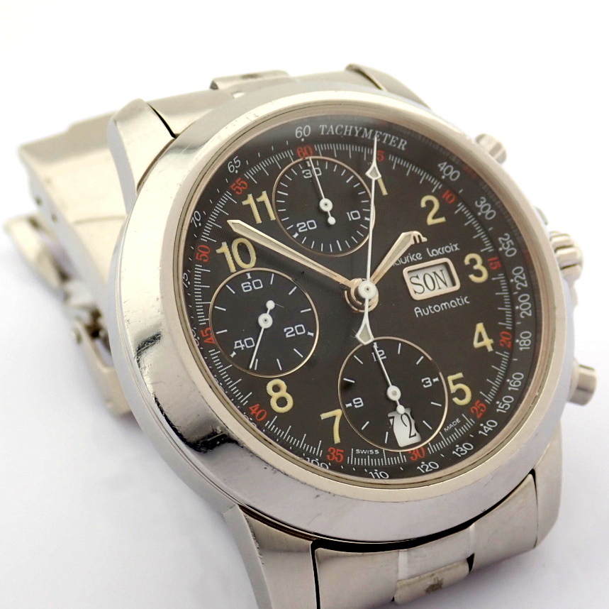 Maurice Lacroix / 39721 Automatic Chronograph - Gentlmen's Steel Wrist Watch - Image 18 of 19