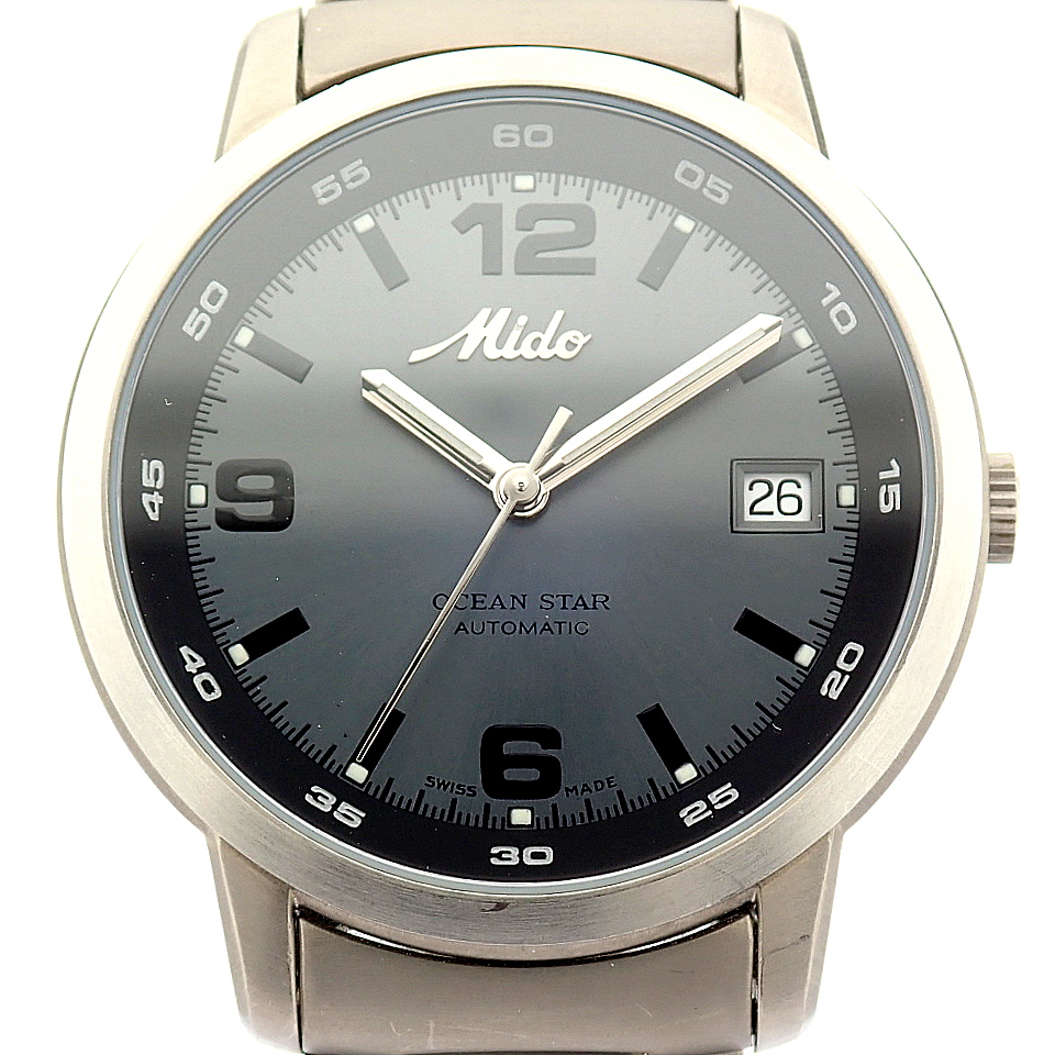 Mido / Ocean Star Automatic (Unworn) - Gentlmen's Titanium Wrist Watch - Image 4 of 11