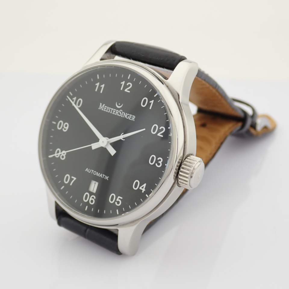 Meistersinger / Scrypto - Gentlmen's Steel Wrist Watch - Image 2 of 11