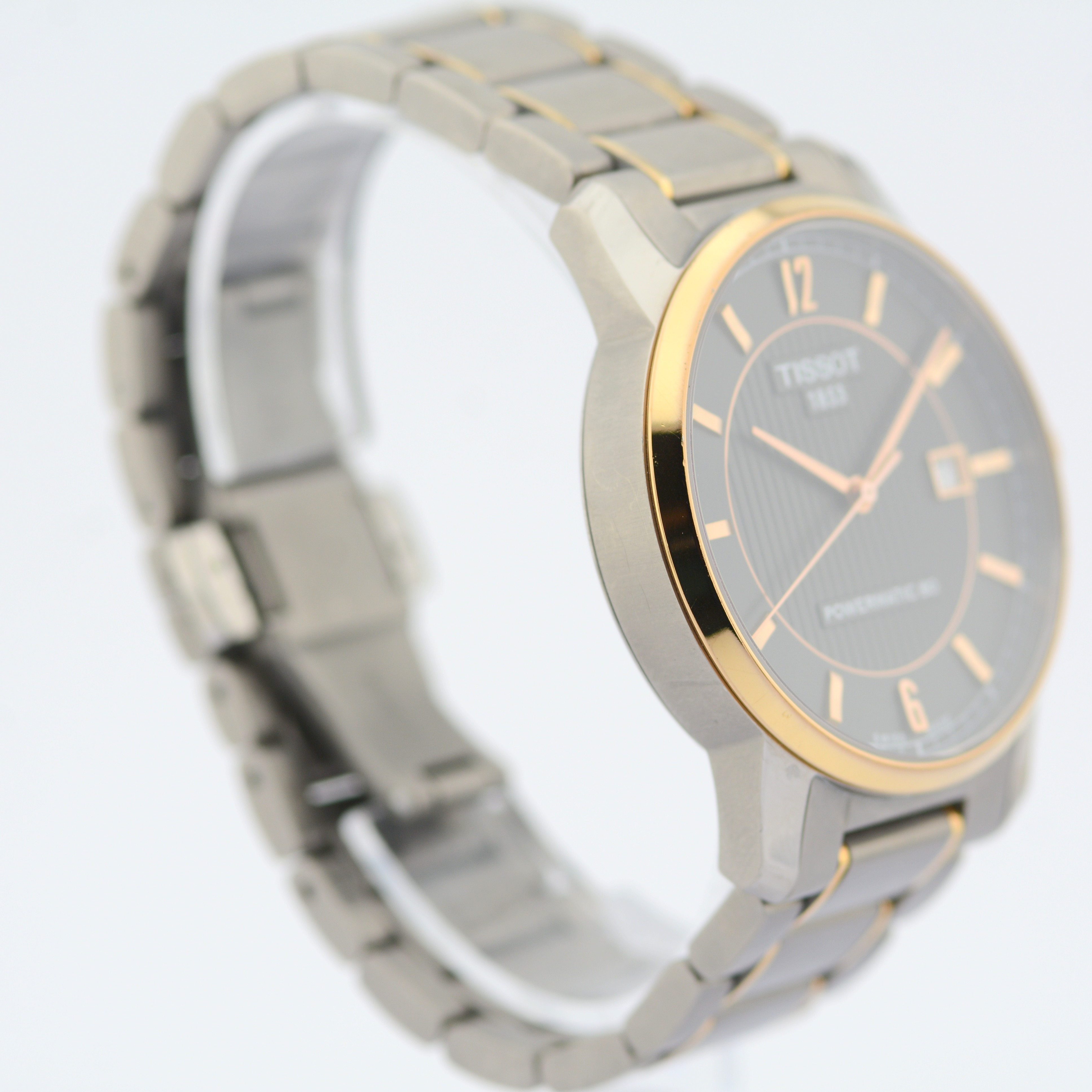 Tissot / Powermatic 80 Date - Automatic - Titanium - Gentlmen's Steel Wrist Watch - Image 4 of 9