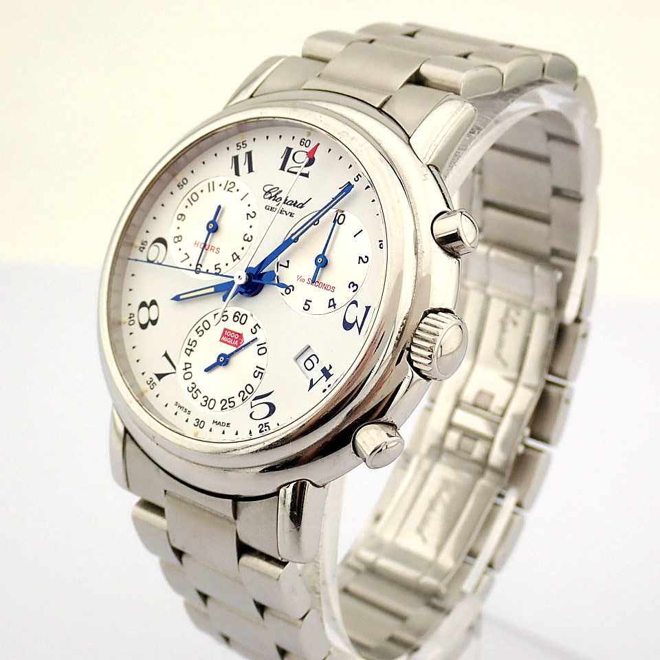 Chopard / 1000 Mille Miglia Chronograph - Gentlmen's Steel Wrist Watch - Image 7 of 11
