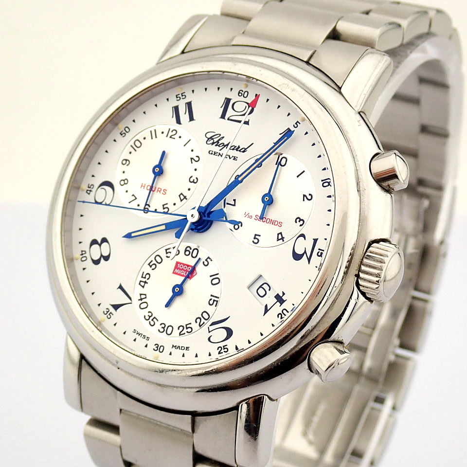 Chopard / 1000 Mille Miglia Chronograph - Gentlmen's Steel Wrist Watch - Image 4 of 11