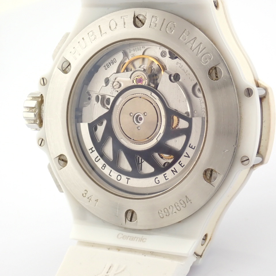 Hublot / Big Bang 341 Ceramic, Diamond Bezel - Unisex Steel Wrist Watch - Image 10 of 13