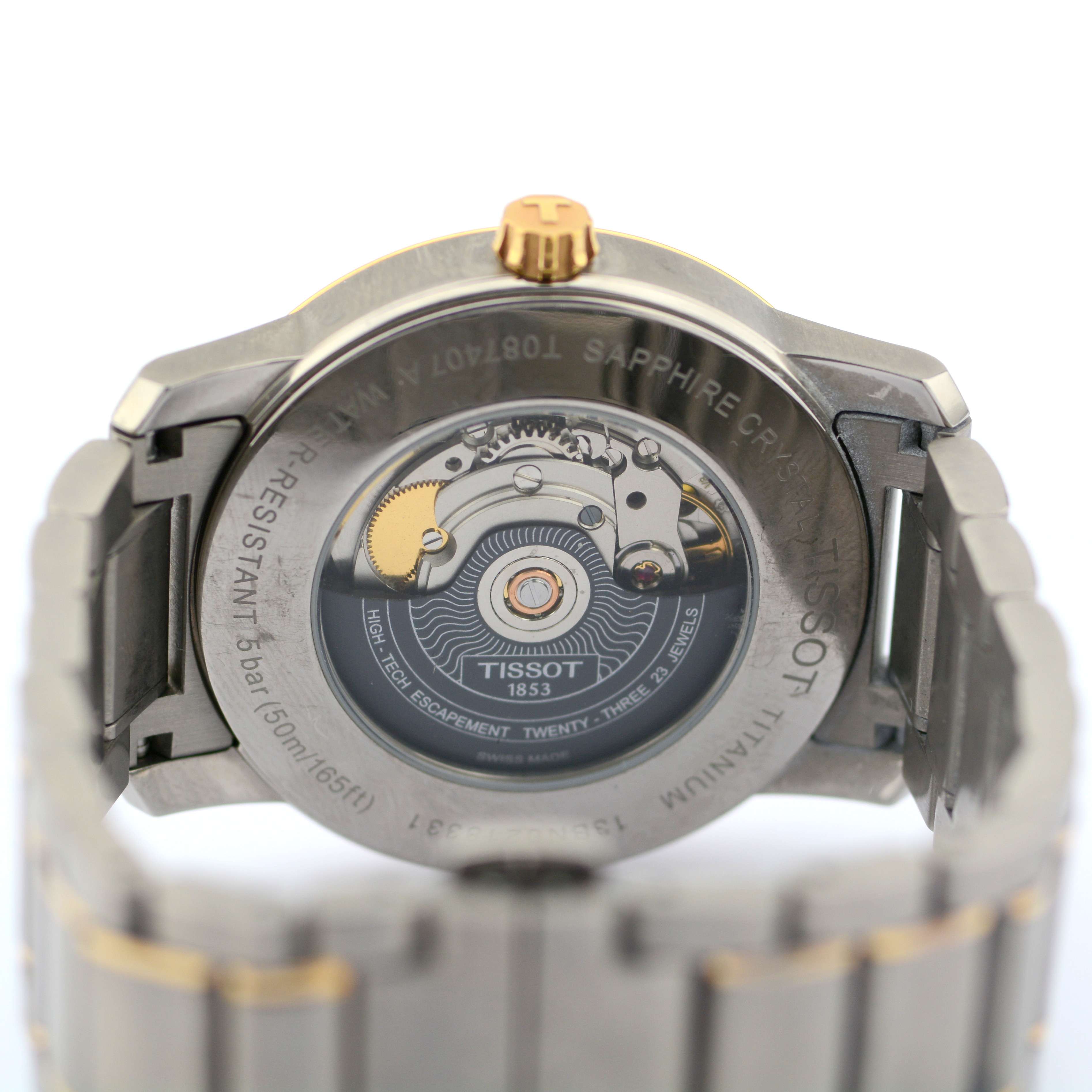 Tissot / Powermatic 80 Date - Automatic - Titanium - Gentlmen's Steel Wrist Watch - Image 7 of 9