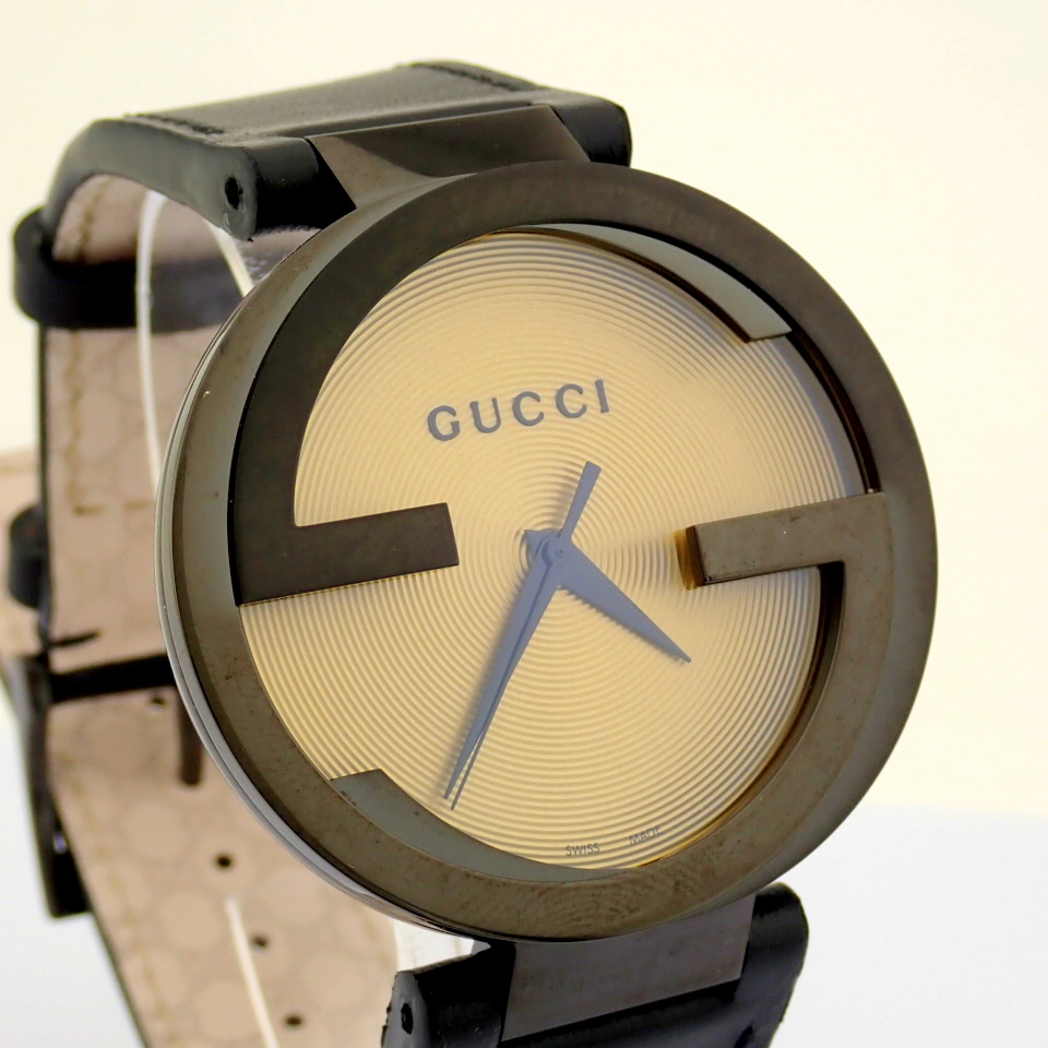 Gucci / G - Grammy Awards / Special Edition - Unisex Steel Wrist Watch - Image 6 of 12