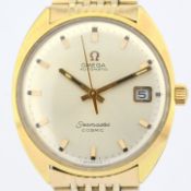 Omega / Seamaster Cosmic Date - Gentlmen's Gold/Steel Wrist Watch