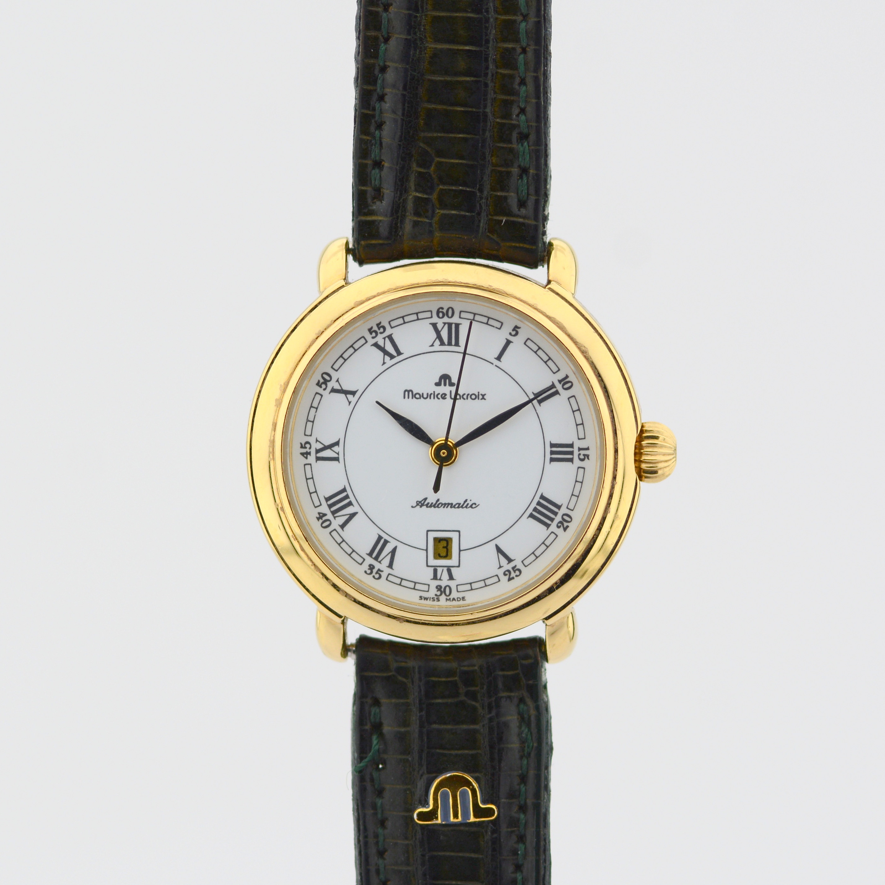 Maurice Lacroix / Automatic Date Steel - Lady's Steel Wrist Watch - Image 3 of 9