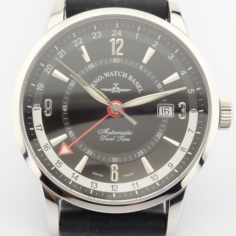 Zeno-Watch Basel / Magellano GMT (Dual Time) - Gentlmen's Steel Wrist Watch - Image 11 of 13