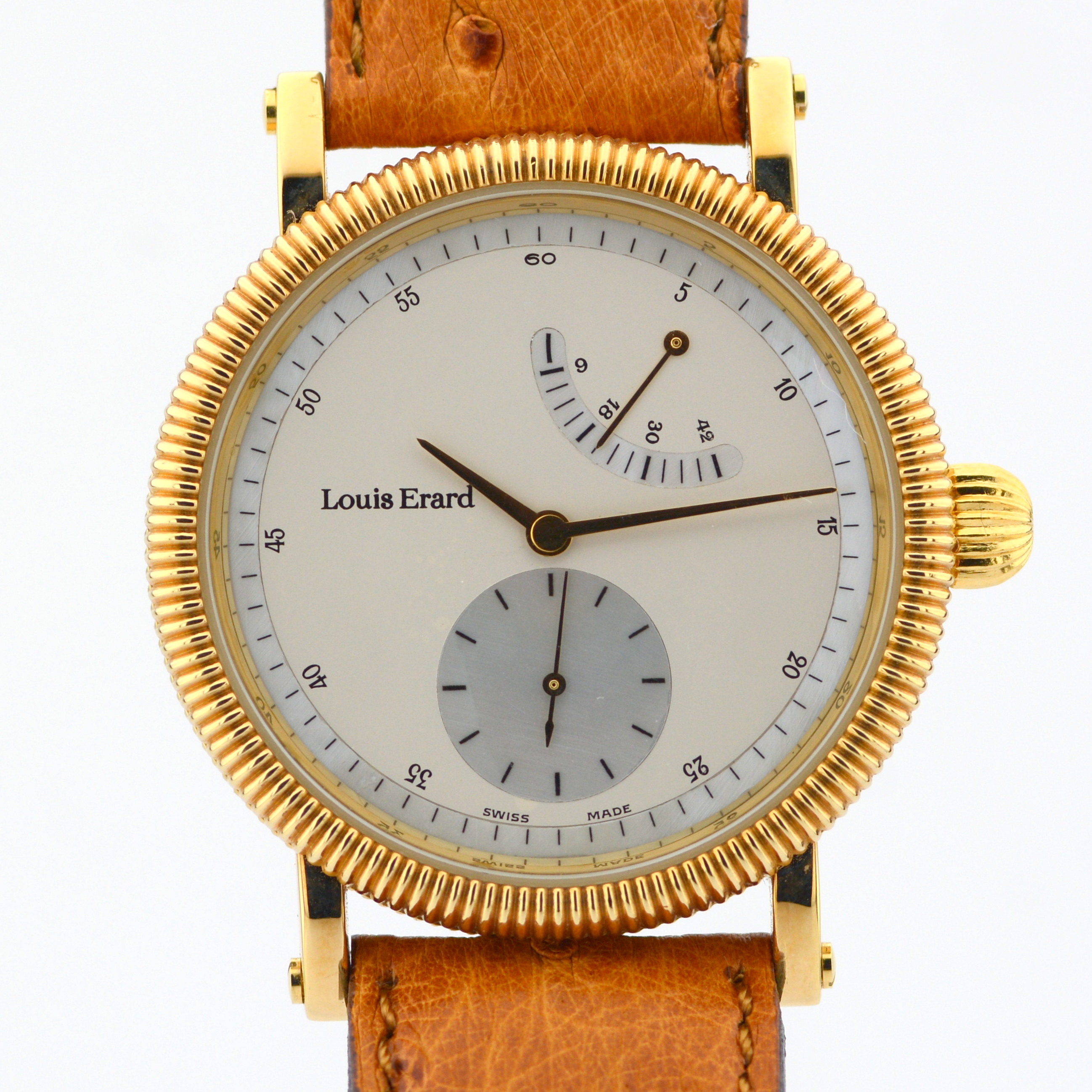 Louis Erard / Manual La longue Ligne (Hand Made)(New) - Unisex Steel Wrist Watch - Image 9 of 9