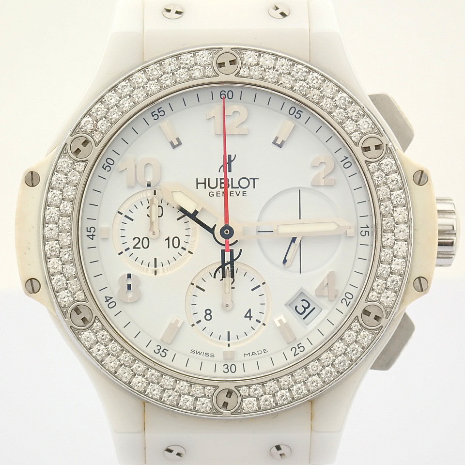 Hublot / Big Bang 341 Ceramic, Diamond Bezel - Unisex Steel Wrist Watch - Image 2 of 13