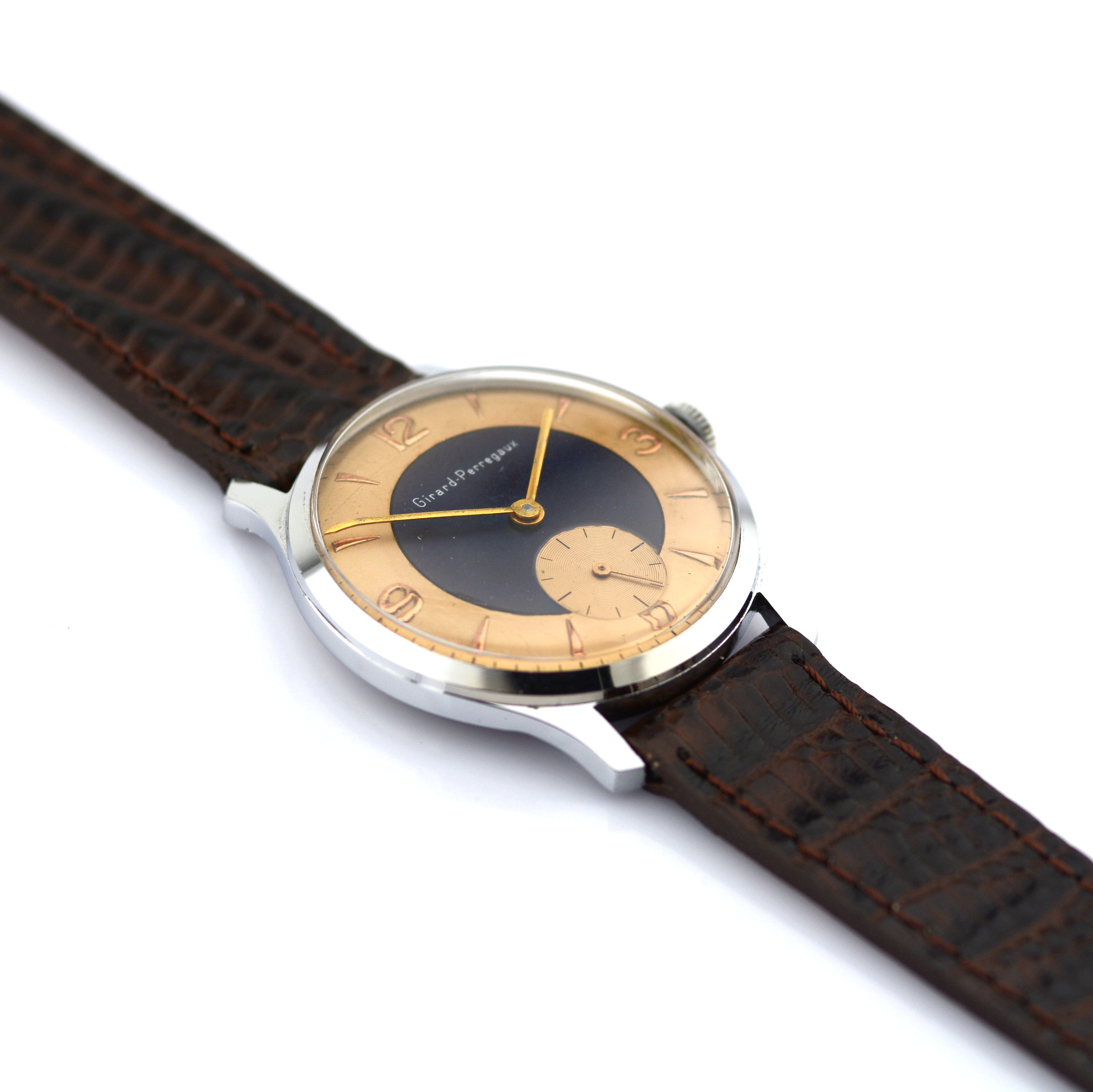 Girard-Perregaux / Vintage - Gentlmen's Steel Wrist Watch - Image 6 of 9