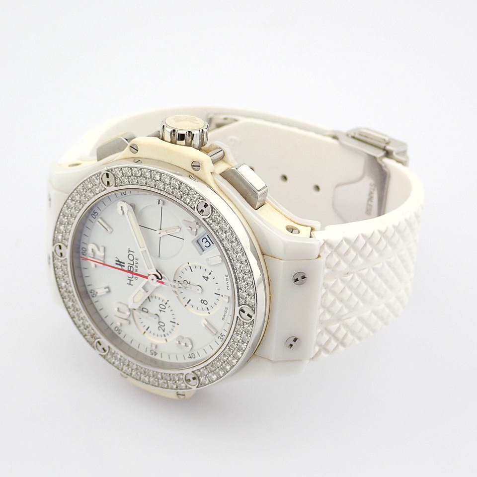 Hublot / Big Bang 341 Ceramic, Diamond Bezel - Unisex Steel Wrist Watch - Image 7 of 13