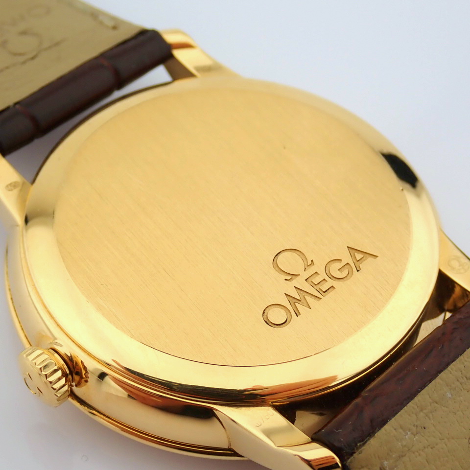 Omega / DE VILLE Prestige 18K Co-Axial Chronometer - Gentlmen's Yellow gold Wrist Watch - Image 10 of 14