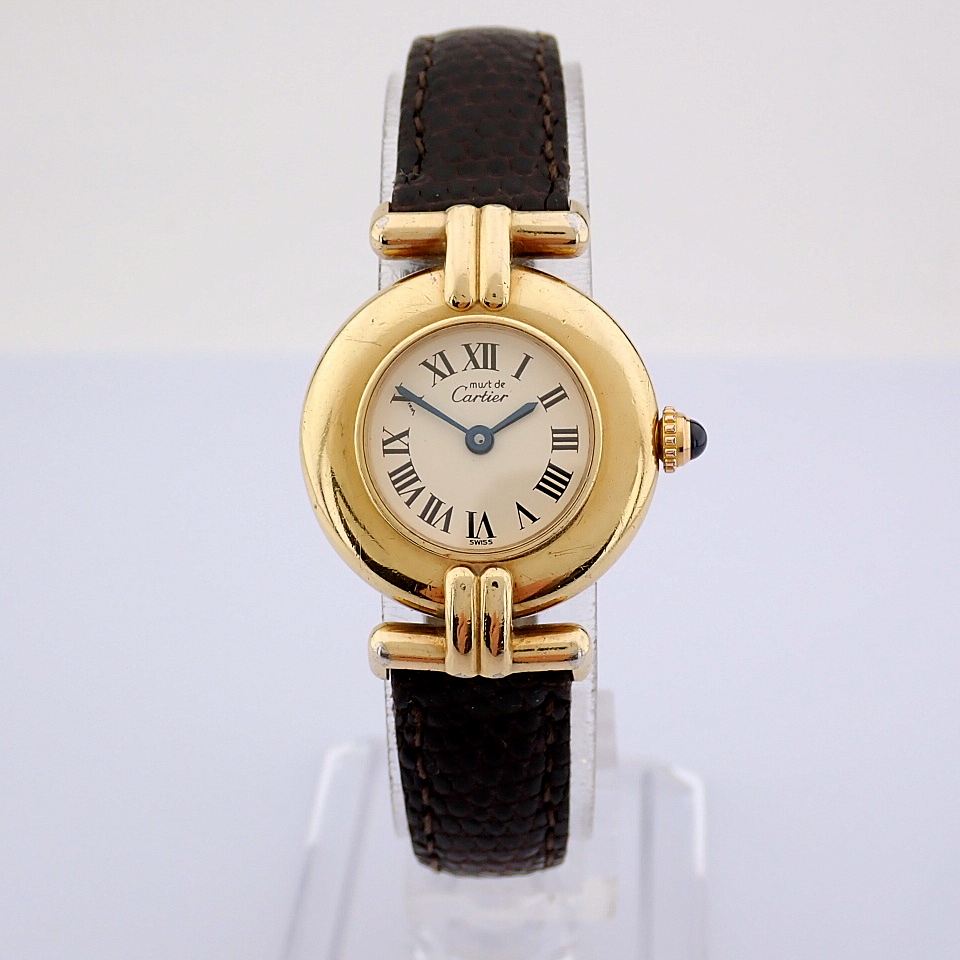 Cartier / Vermeil - Lady's Steel Wrist Watch - Image 10 of 11