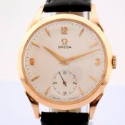 Omega / Vintage - Gentlmen's Rare 18K Rose Gold Wrist Watch