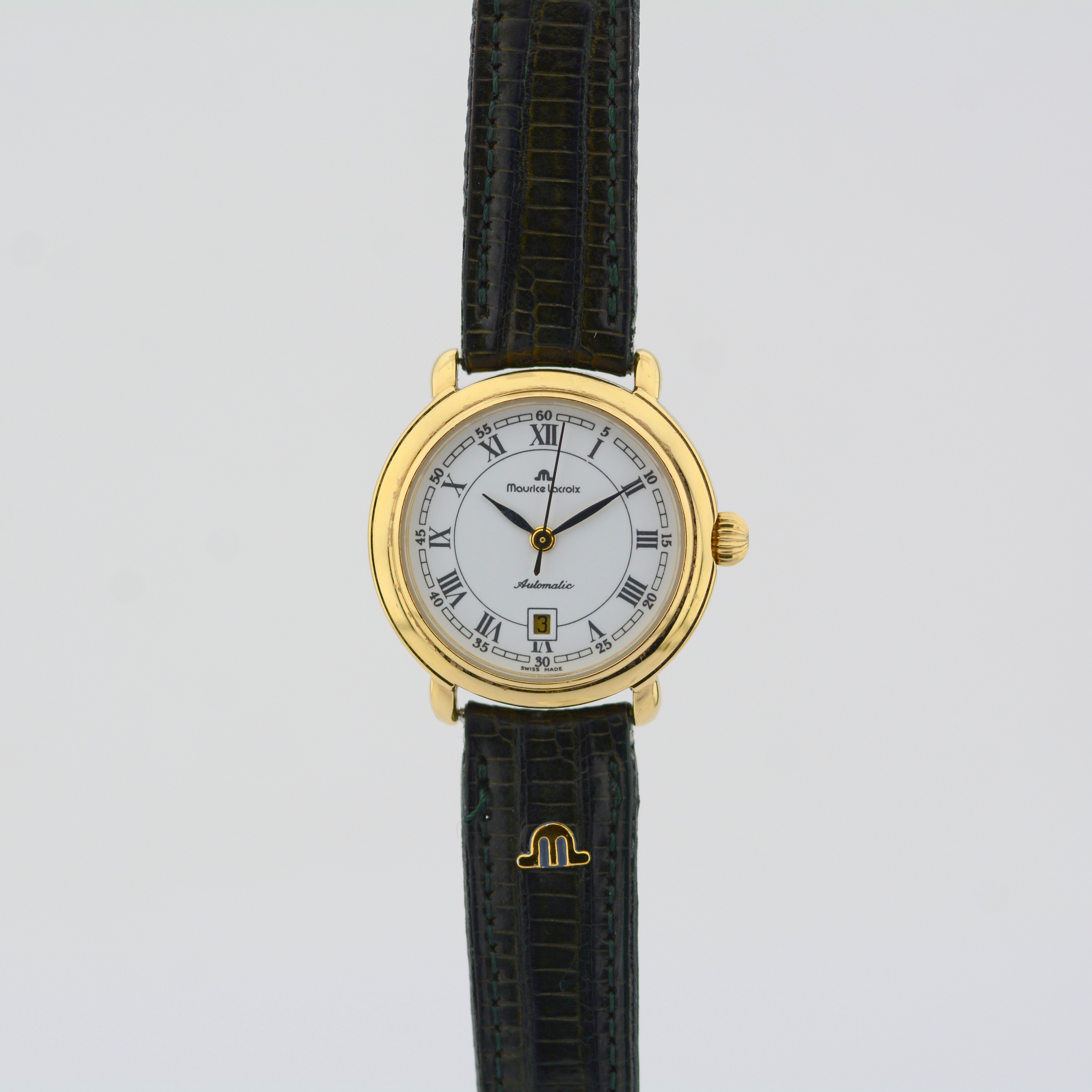 Maurice Lacroix / Automatic Date Steel - Lady's Steel Wrist Watch - Image 4 of 9