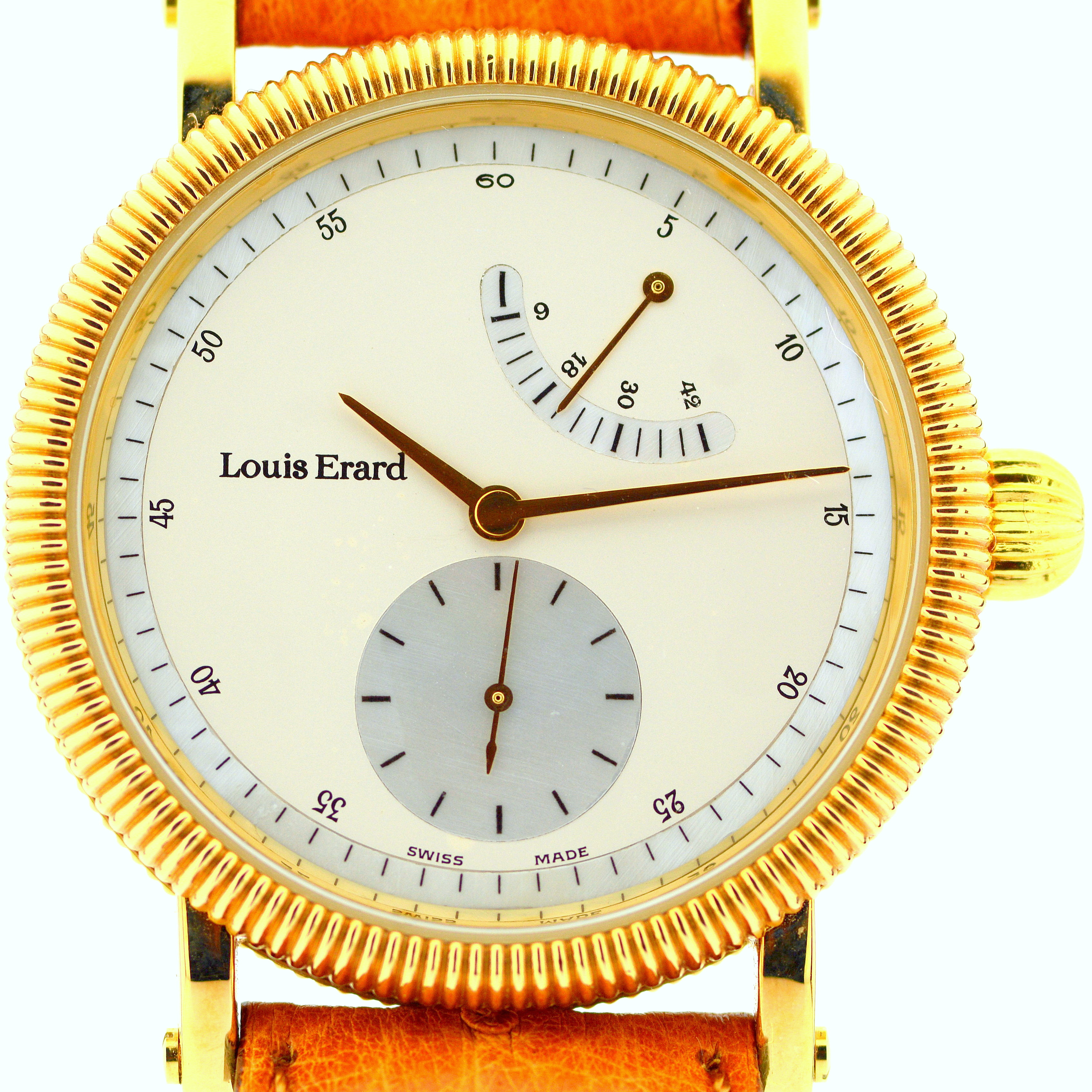 Louis Erard / Manual La longue Ligne (Hand Made)(New) - Unisex Steel Wrist Watch - Image 2 of 9