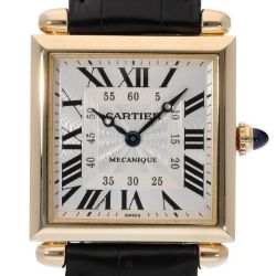 Cartier / Cartier Tank Obus Yellow Gold CPCP Mechanique 2380 - Unisex Wrist Watch